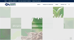 Desktop Screenshot of coastaggregates.com